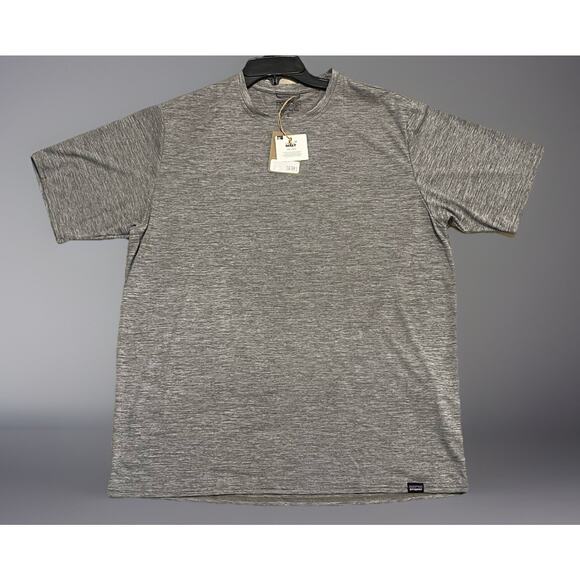 Patagonia Men’s Capilene Cool Daily Shirt T-Shirt Feather Gray NEW NWT Small S - Picture 1 of 5